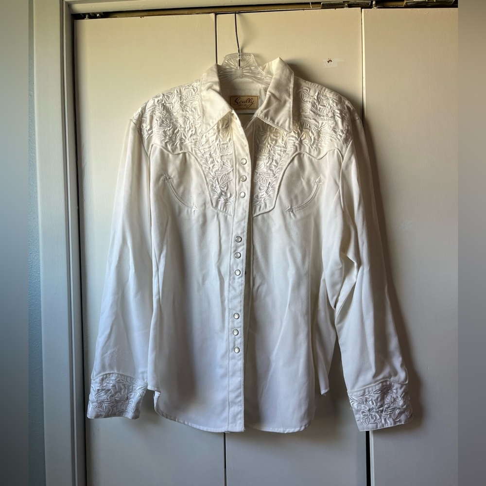 Scully Classic White Shirt